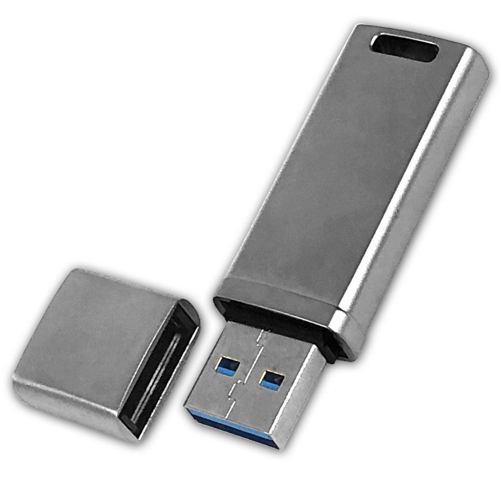 高速転送 HIDISC USB 3.0 フラッシュドライブ 128GB シルバー キャップ式 HDUF129C128G3 – 株式会社磁気研究所