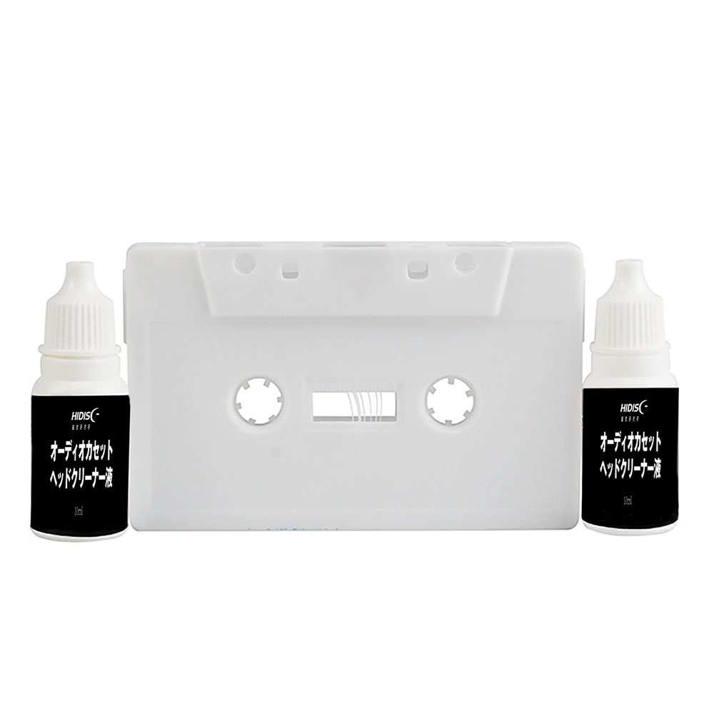 HIDISC オーディオカセットヘッドクリーナー(湿式タイプ)HDATCL10ML2
