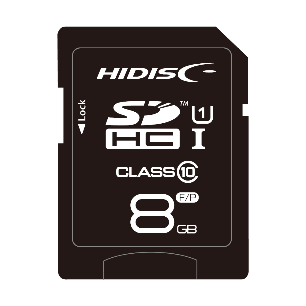 HIDISC SDHCカード 8GB CLASS10 UHS-1対応 “超高速転送 Read70”