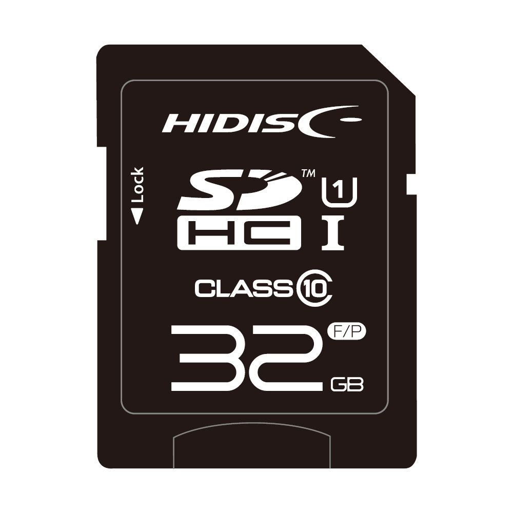 HIDISC SDHCカード 32GB CLASS10 UHS-1対応 | HIDISC 株式会社磁気研究所