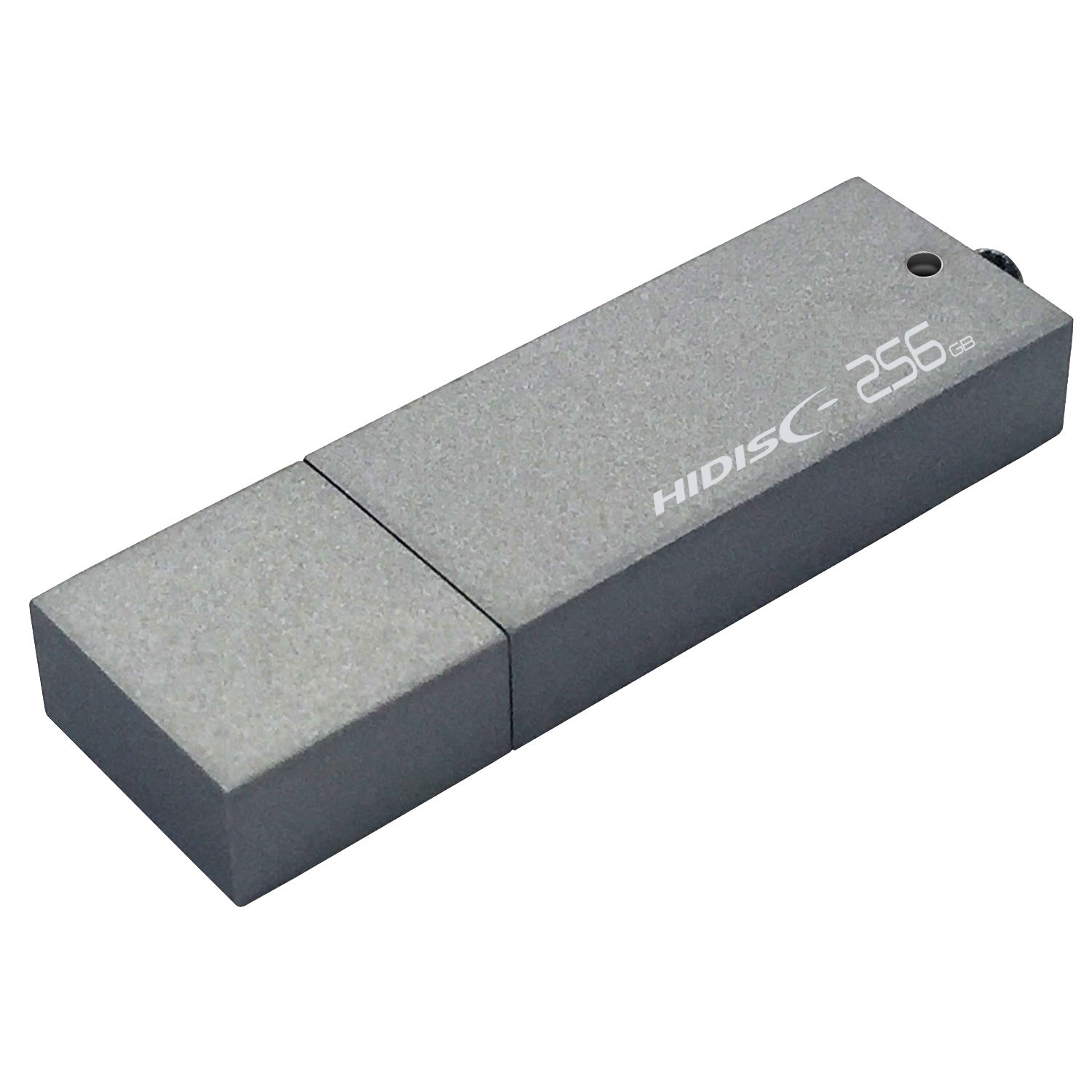 高速転送 HIDISC USB 3.0 フラッシュドライブ 256GB シルバー キャップ式