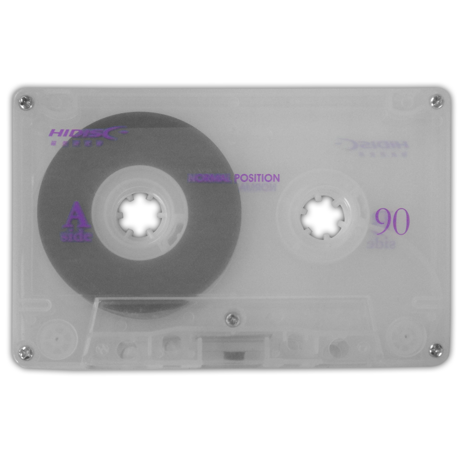 カセットテープ ノーマルポジション 90分 4巻 | HIDISC 株式会社磁気研究所