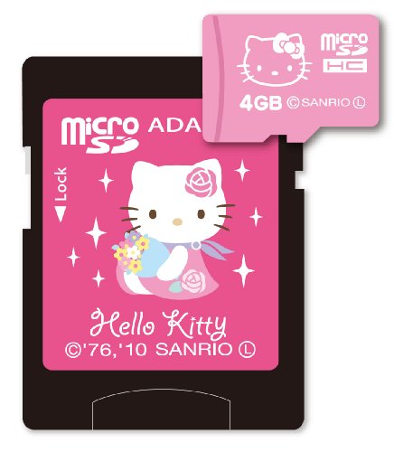 ハローキティ Micro SD 4GB  KIT-MCSD4G