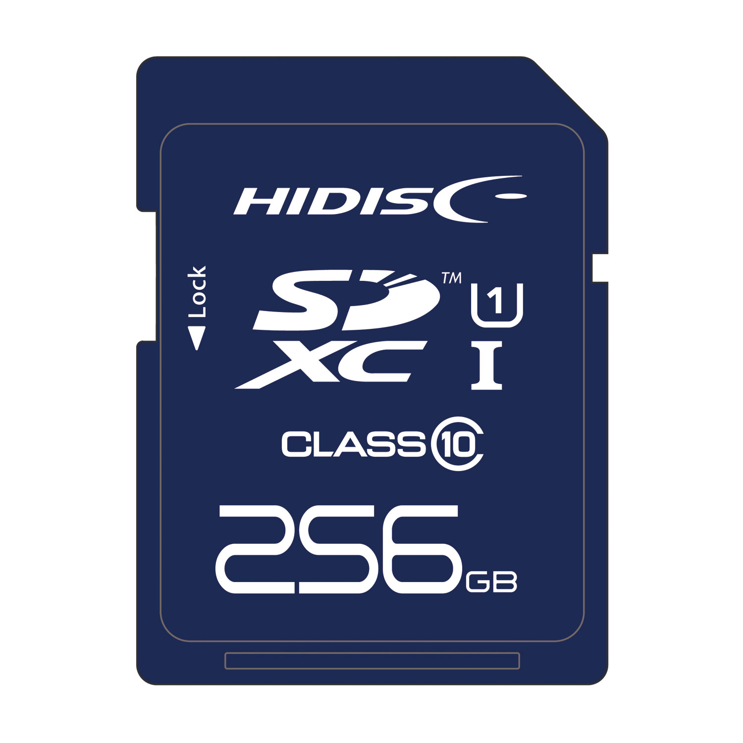 HIDISC 超高速SDXCカード 256GB CLASS10 UHS-I 対応