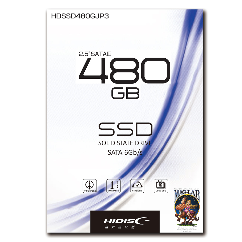 【SSD 480GB】 HIDISC MLPH-480