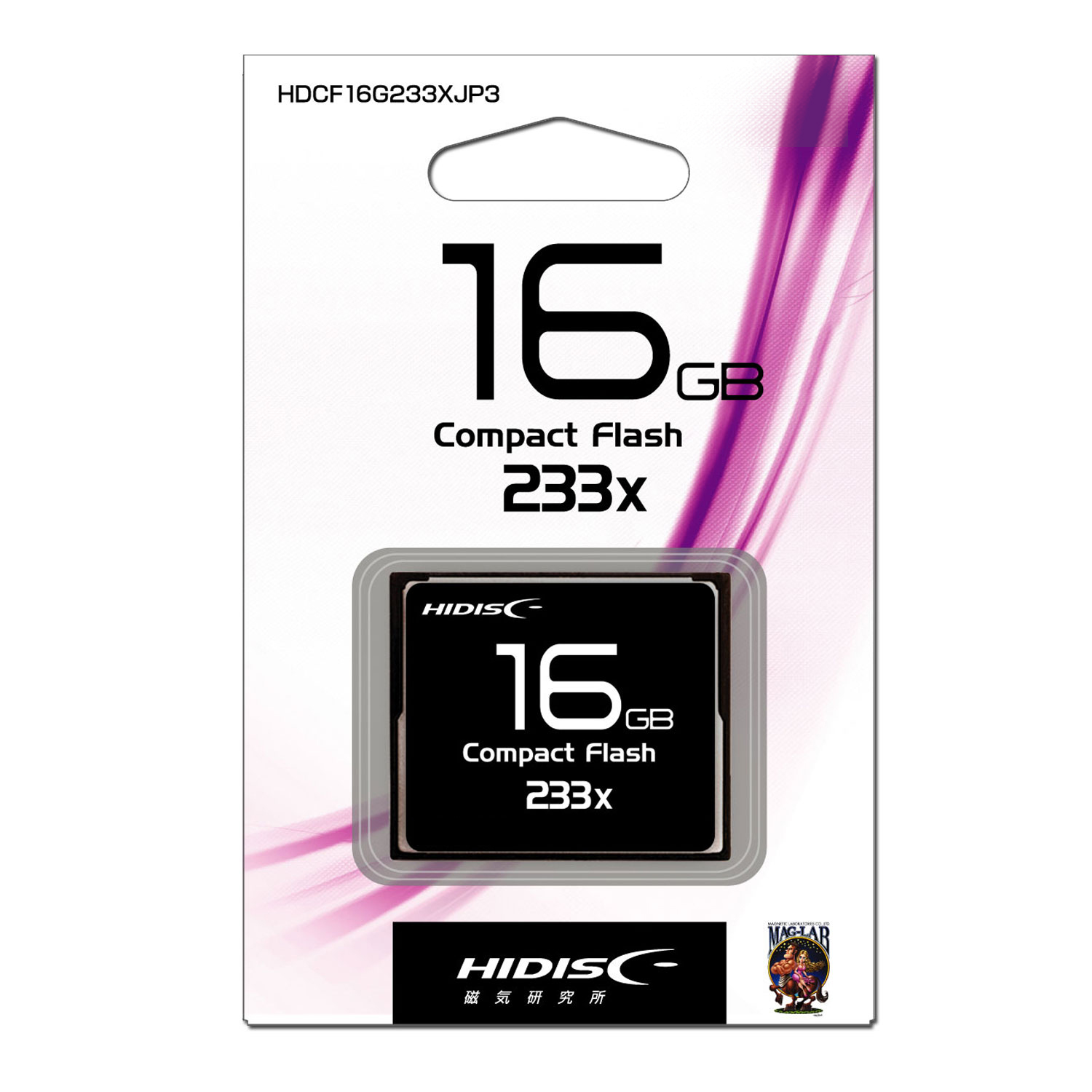HIDISC CFカード 16GB 233ｘ Read35MB/s
