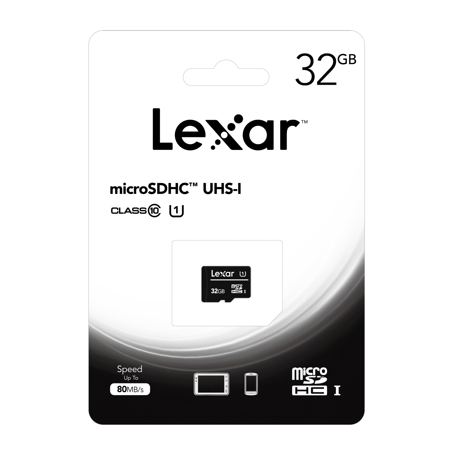 Lexar microSDHCカード 32GB CLASS10 UHS-1対応“最大読込速度80MB/s”