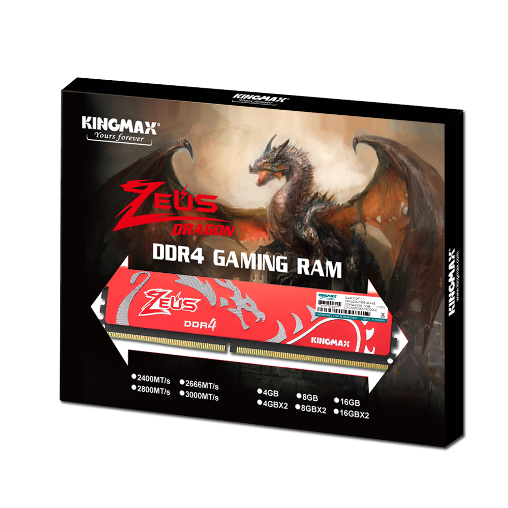 DRAGON DDR4 Gaming RAM 2666 8GB KM-LD4-2666-8GHS