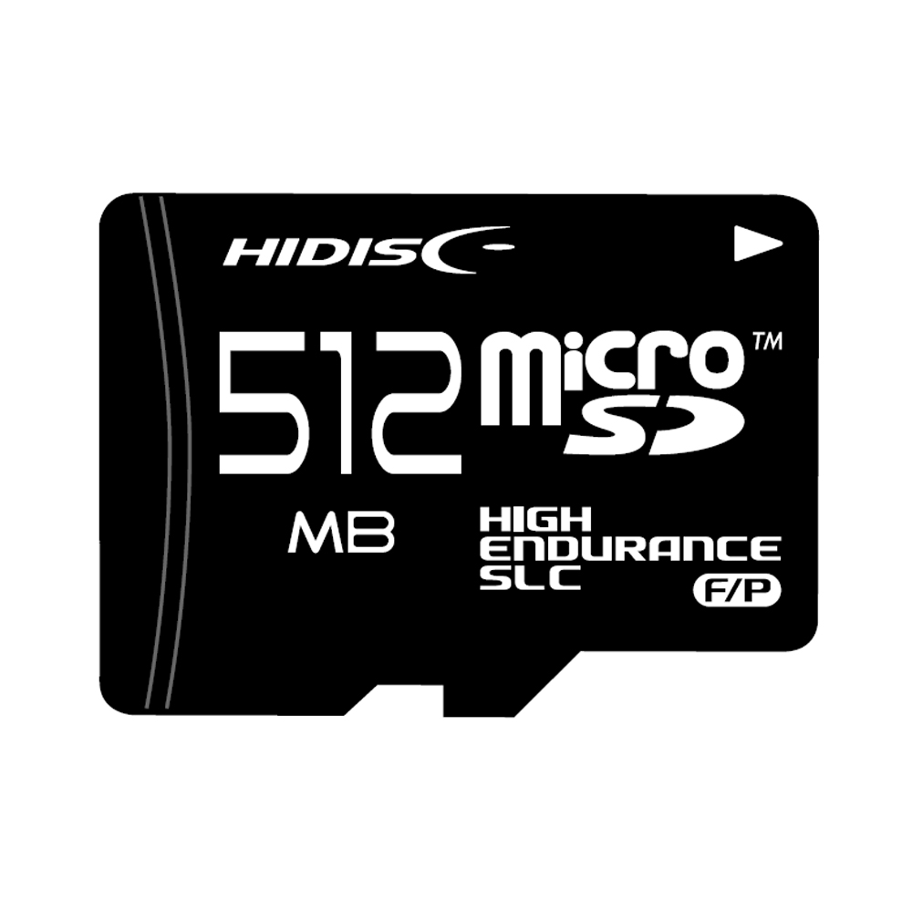 HIDISC SLC採用高耐久 microSDHCカード KIOXIAチップ採用 HDMCSD512MSLPJP3