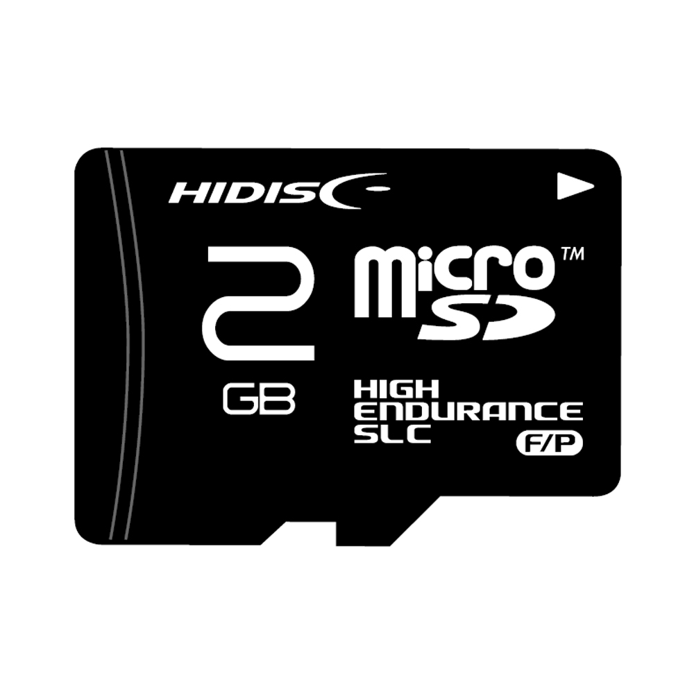 HIDISC SLC採用高耐久 microSDHCカード KIOXIAチップ採用 HDMCSD2GSLPJP3