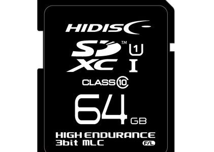 HIDISC MLC採用高耐久SDメモリーカード Hynix, Samsungチップ採用 HDSDXC64GMLLJP3