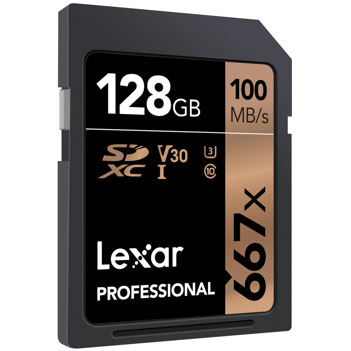 Lexar 最大読込速度：100MB/S　SDXCカード 128GB CLASS10 UHS-I Speed class3対応
