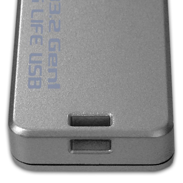 HIDISC USB 3.2 Gen1 スライド式 産業機器用フラッシュで用いられるpSLC技術採用 長寿命USBフラッシュドライブ8GB
