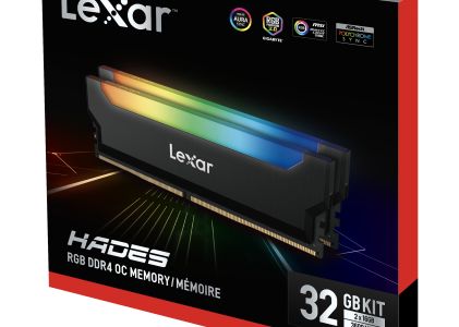Lexar Hades RGB DDR4 3600 デスクトップ用メモリ LD4BU016G-R3600GDLH 32GB(16GB x 2)