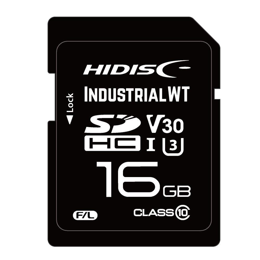 HIDISC 高温度耐久 SDHCカード  HDSDHC16GMLLWTJP3