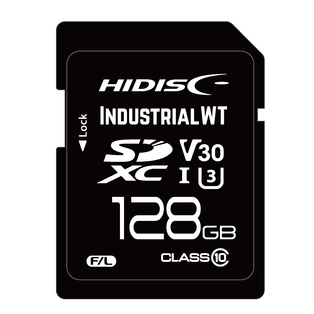 HIDISC 高温度耐久 SDXCカード  HDSDXC128GMLLWTJP3