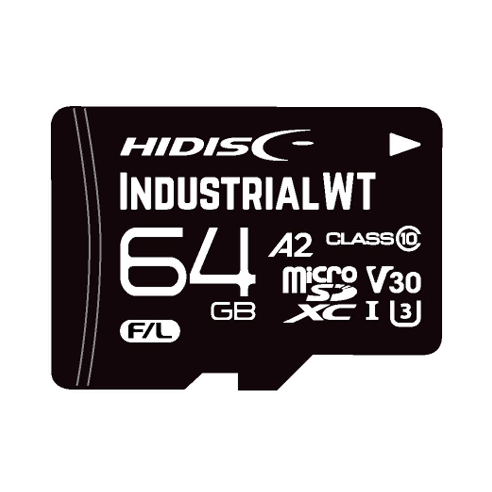 HIDISC 高温度耐久 microSDHCカード  HDMCSDXC64GMLLWTJP3