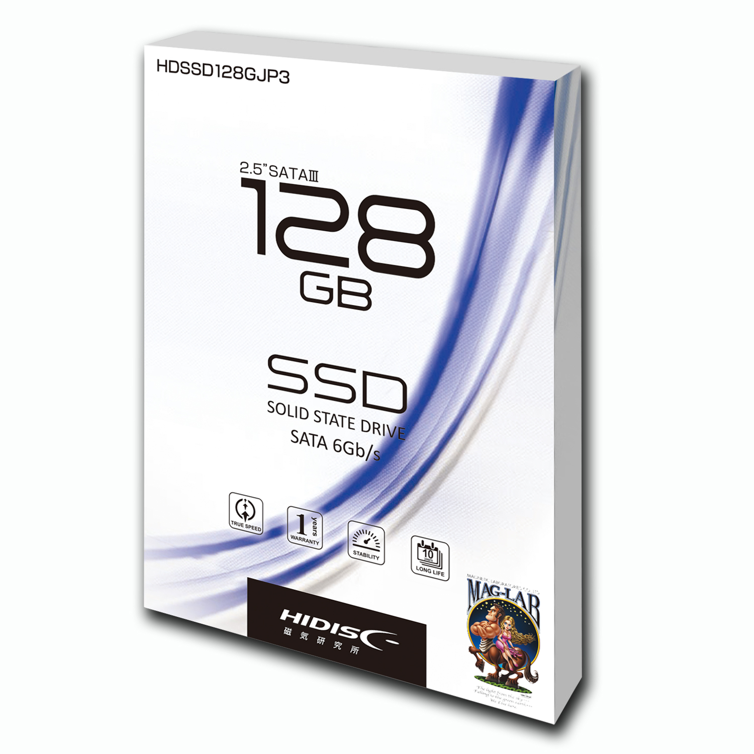 HIDISC 2.5inch SATA SSD 128GB HDSSD128GJP3 | HIDISC 株式会社磁気研究所