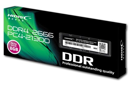HIDISC DDR4 2666 ノートPC/スリムデスクトップPC用メモリ HDDDR4S-2666-8GB(8GBx1)