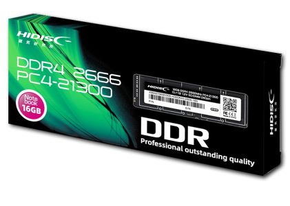 HIDISC DDR4 2666 ノートPC/スリムデスクトップPC用メモリ HDDDR4S-2666-16GB(16GBx1)