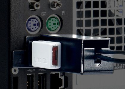 HIDISC SmartKeeper ESSENTIALシリーズ キーボード/マウスロック ブラック HDUM03BK