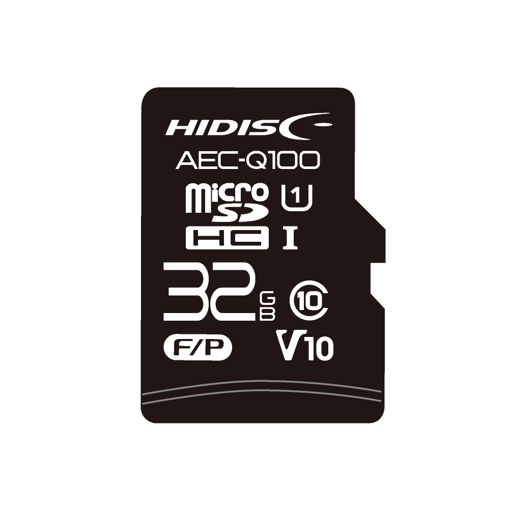 AEC-Q100対応 HIDISC 車載用途向けTLCチップ搭載 microSDHCカード 32GB