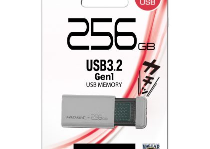 HIDISC USB3.2 Gen1 HIDISC　ノック式USB　256GB　HDUF140NC256G3 