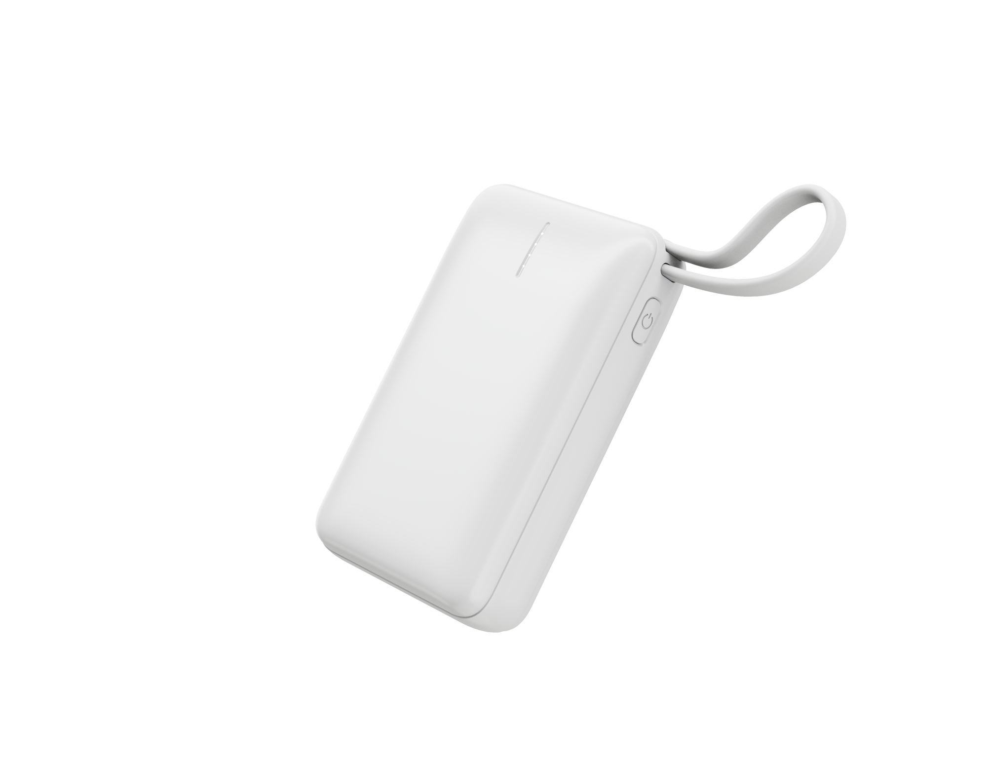 HIDISC 超安全 リン酸鉄リチウムイオン電池使用 急速充電モバイルバッテリー 10000mAh ホワイト