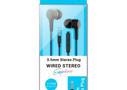 HIDISC ステレオ有線イヤホン ブラック HD-WEHP35M12BK