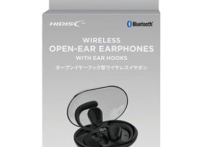 HIDISC オープンイヤーフック型ワイヤレスイヤホン HDOEEBT42BK
